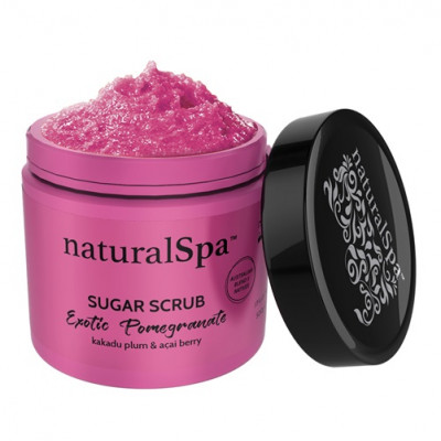 NaturalSpa Exotic Pomegranate Sugar Scrub 500g